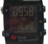 TI Wireless Watch Temperature Recording