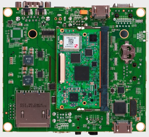 Motherboard for VAR-SOM-OM44 System on Module based on OMAP4460