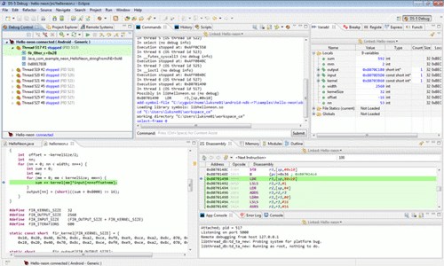 Eclipse Android Debuger for ARM