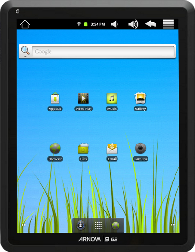 Rockchip RK2918 based Tablet IPAD 2 Clone