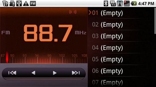 Android FM Radio with Wind River Connectivity Module