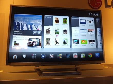 LG Google TV Dual Core Processor