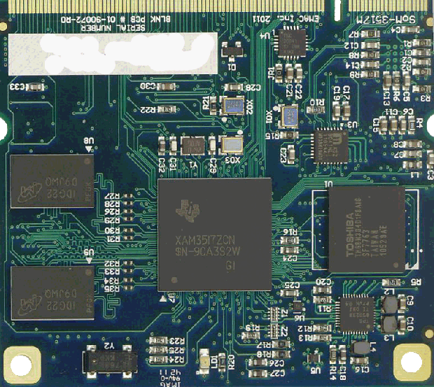 EMAC System-on-Module powered by TI Sitara AM3517 Cortex A8