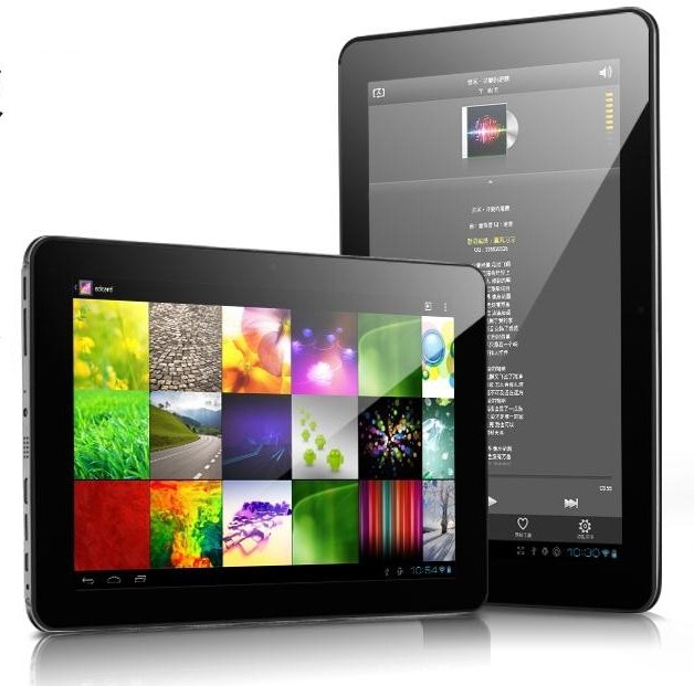 RK3066 Cortex A9 + Mali 400 GPU Android ICS Tablet