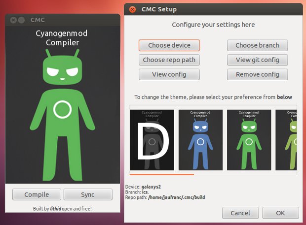 CyanogenMod Compiler set to Build Android ICS for Samsung Galaxy S2