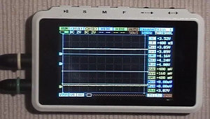 Low Cost Cortex M3 Pocket Oscilloscope