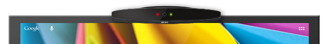 Archos TV Connect on Top of TV