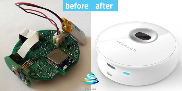 Scanadu Scout Board and Enclosure