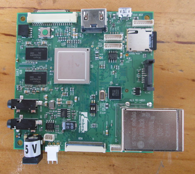 Top of SABRE Lite PCB (Click to Enlarge)
