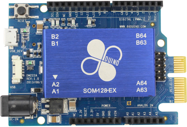 86Duino ZERO Board (Click to Enlarge)