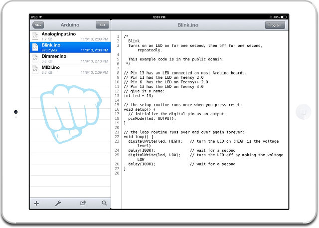 Cortado Tablet IDE