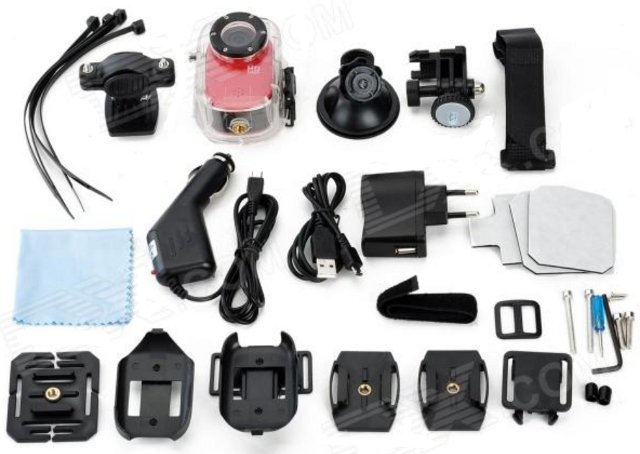 SJ1000 Camera and its Accesories