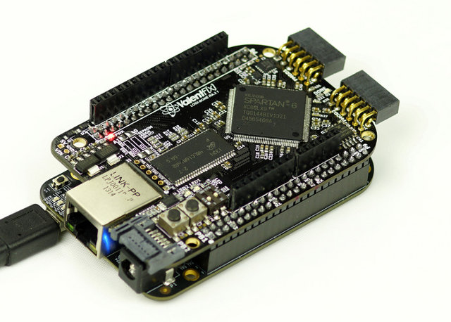 LOGi-Bone Connected to the BeagleBone Black