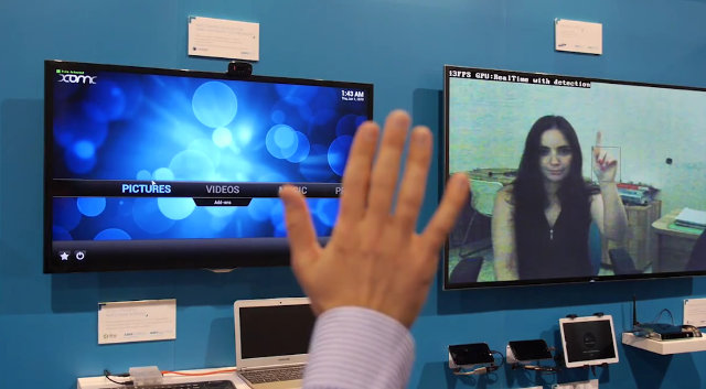 Gesture Recognition in XBMC
