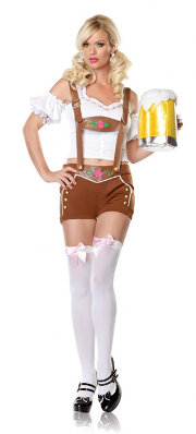 Typical Friday Beer Lady at ARM Offices