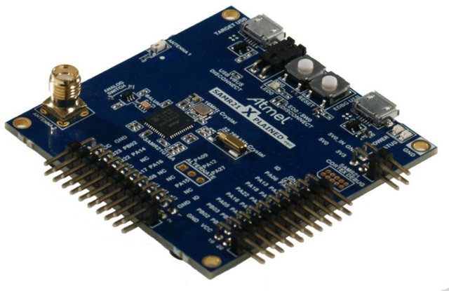 Atmel SAM R21 Xplained Pro Evaluation Kit (ATSAMR21-XPRO)