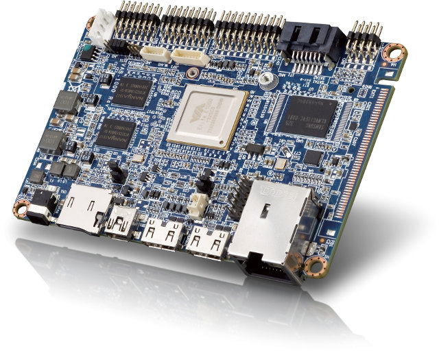 VAB-1000 Pico ITX Board (Click to Enlarge)