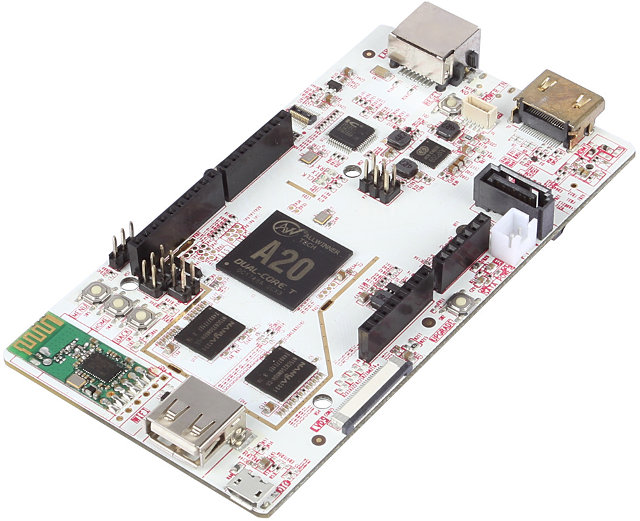 pcDuino3 Board (Click to Enlarge)