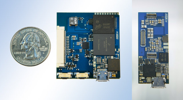 WaRPboard Connected to Daughter (center) and the Other side of WarRPBoard (Right) - Click to Enlarge