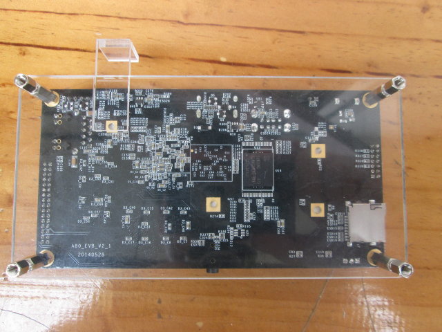 Bottom of A80 OptimusBoard (Click to Enlarge)