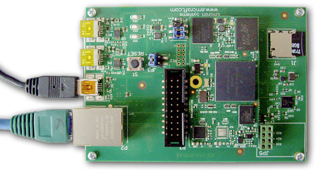 IoT Baseboard and Vybrid VF6 SoM