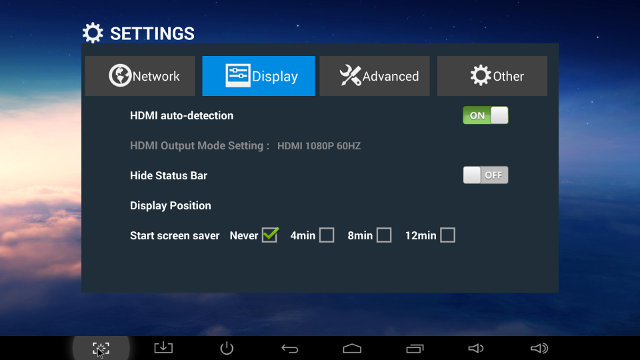 Display Setup (Click for Original Size)