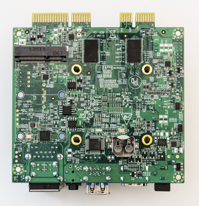 Bottom of Gizmo2 Embedded Board (Click to Enlarge)