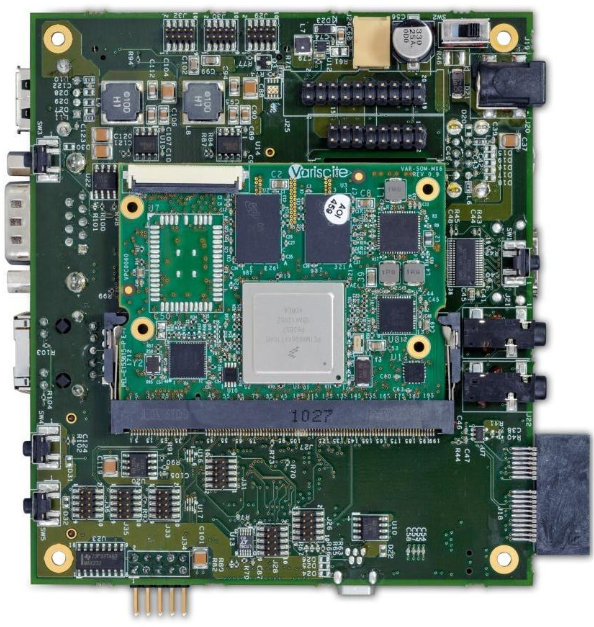 VAR-MX6CustomBoard Baseboard with VAR-SOM-MX6 SoM