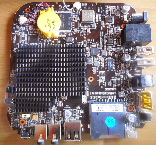 MINIX NEO X8 Board (Click to Enlarge)