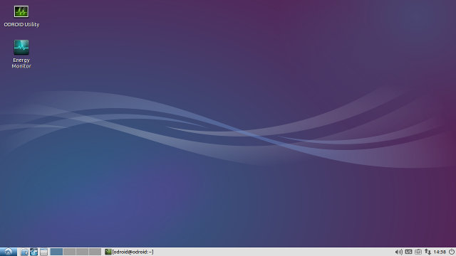 Lubuntu Desktop in ODROID-XU3 Lite
