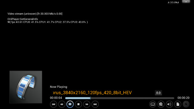 XBMC Debug in Hisilicon Hi3798M (Click to Enlarge)