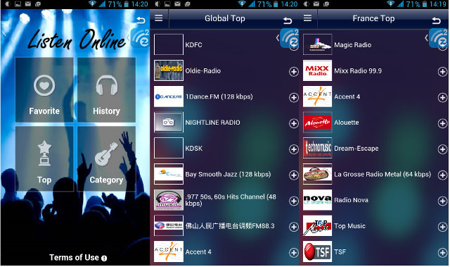 EZCast / EZMusic Radio (Click to Enlarge)