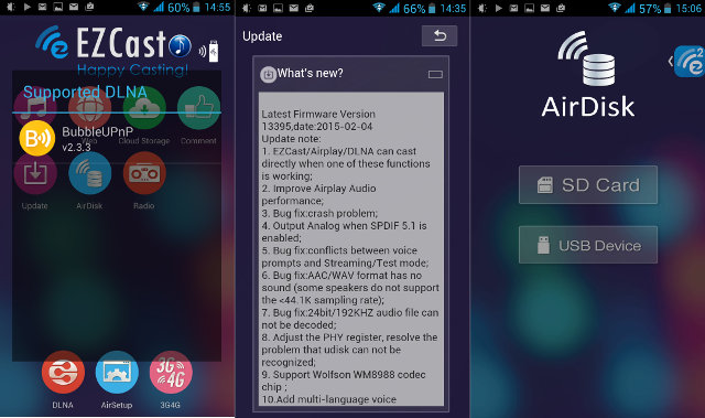 DLNA, Firmware Update and AirDisk (Click to Enlarge)