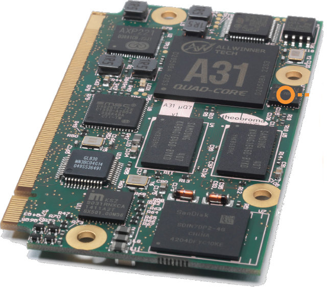 Allwinner_A31_Qseven_module