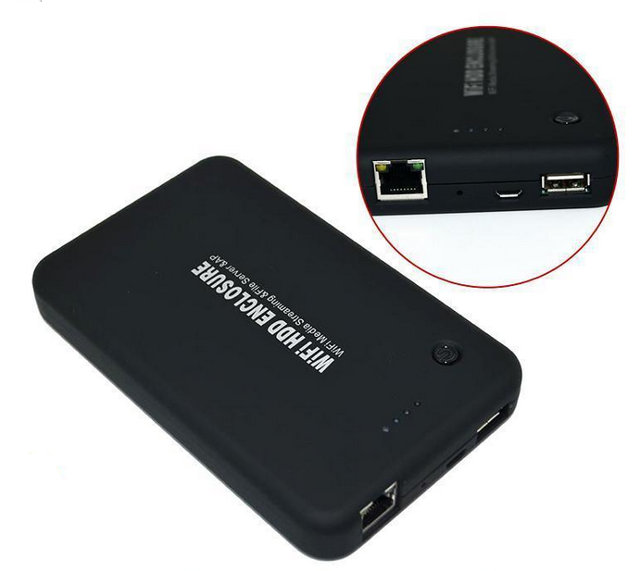 Add Network Connectivity to 2.5" SATA Drives Wi-Fi Ethernet - Software