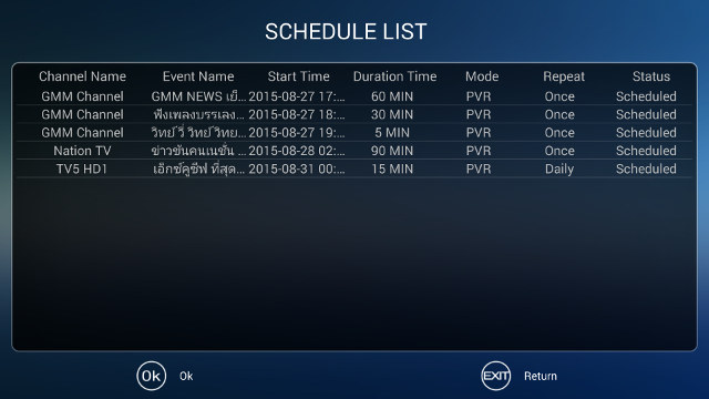 EPG_Schedule_List