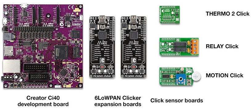 Credtor Ci40 IoT Kit (Click to Enlarge)