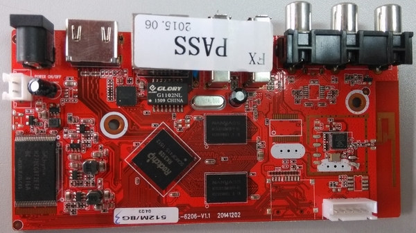 Red_Rockchip_RK3128_TV_Box_Board