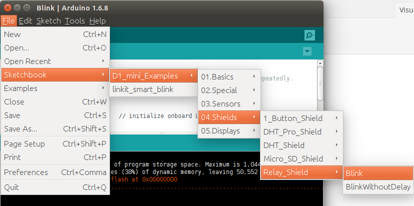 Arduino_Wemos_D1_mini_Relay_sample