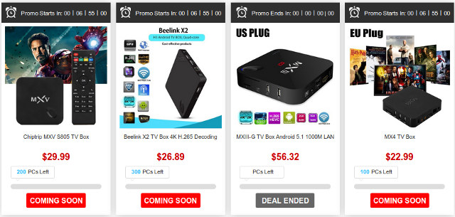 GearBest 2nd Anniversary Promo Offers Cheap TV Boxes and Routers - CNX  Software