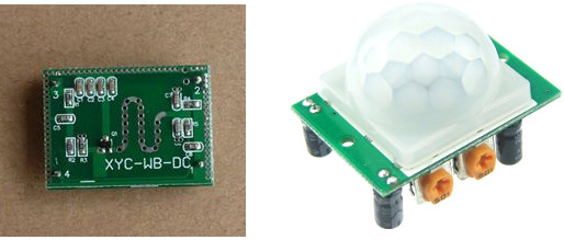 XYC Microwave Radar Module vs HC-SR05 PIR Sensor