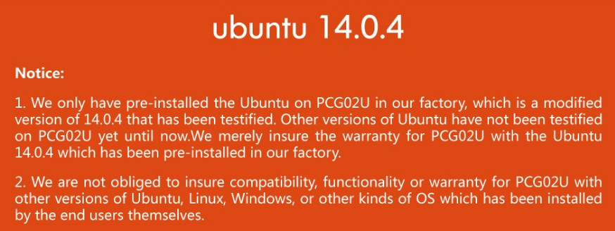 PCG02U_Linux_OS_Warning