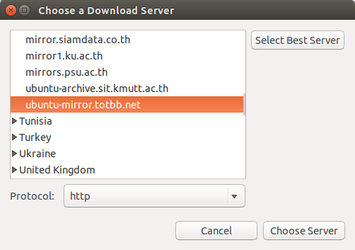 Ubuntu_Select_Best_Server