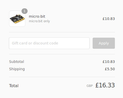 Microbit on Pimoroni