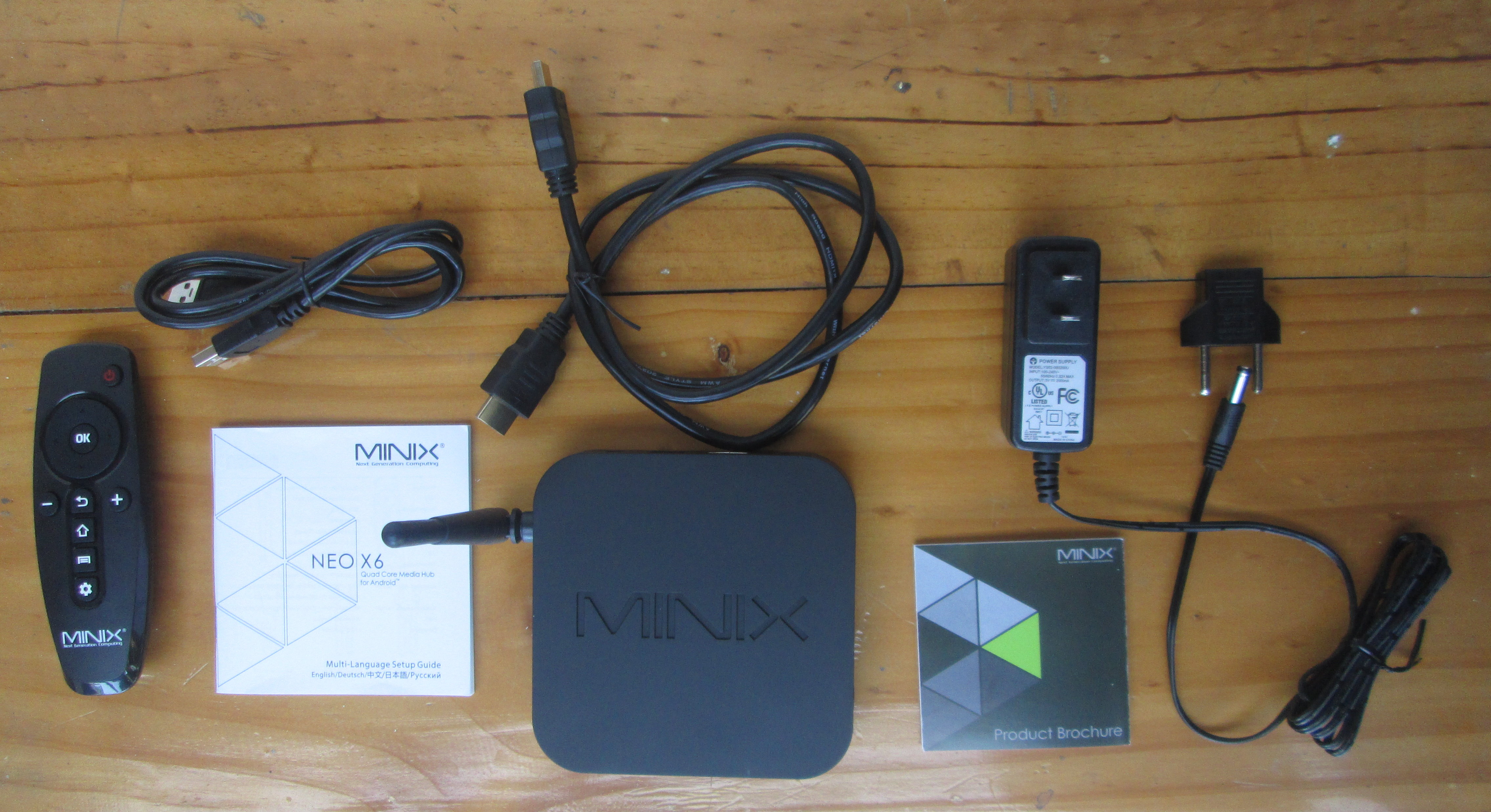 Unboxing of MINIX NEO X6 Android Media Hub
