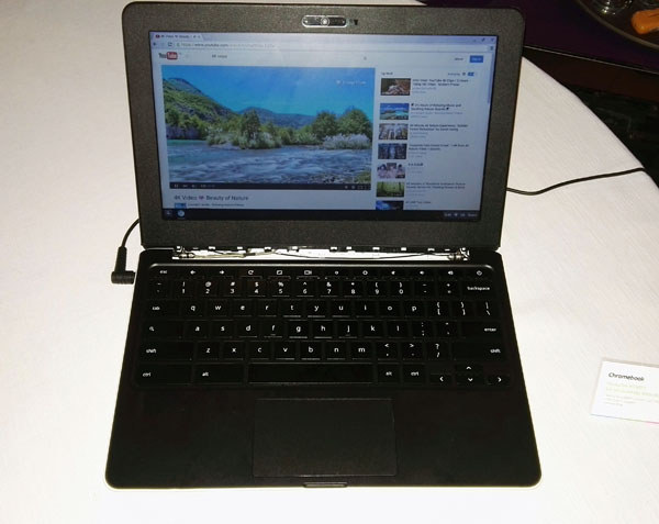 Chromebooks with Mediatek MT8173 Cortex A72 Showcased at Computex 2015