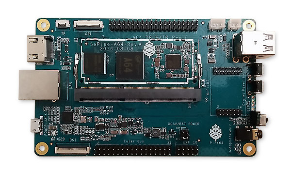 SOPINE-A64-Model-A-Carrier-Board