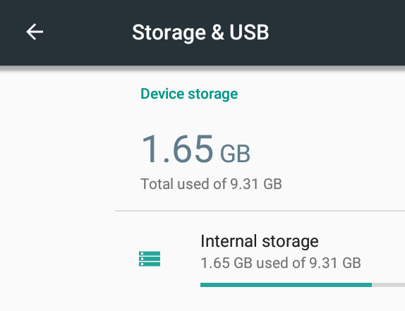 Android-хранение-USB
