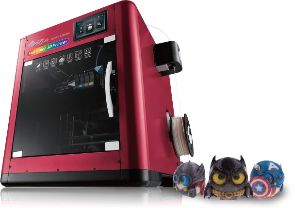 XYZPrinting da Vinci Color Low Cost Full Color 3D Printer
