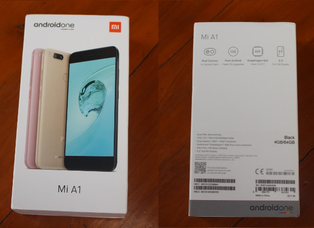 Perdóneme frutas Ajustarse Xiaomi Mi A1 Review - Part 1: Unboxing, First Boot, Firmware Update, and  Benchmarks - CNX Software
